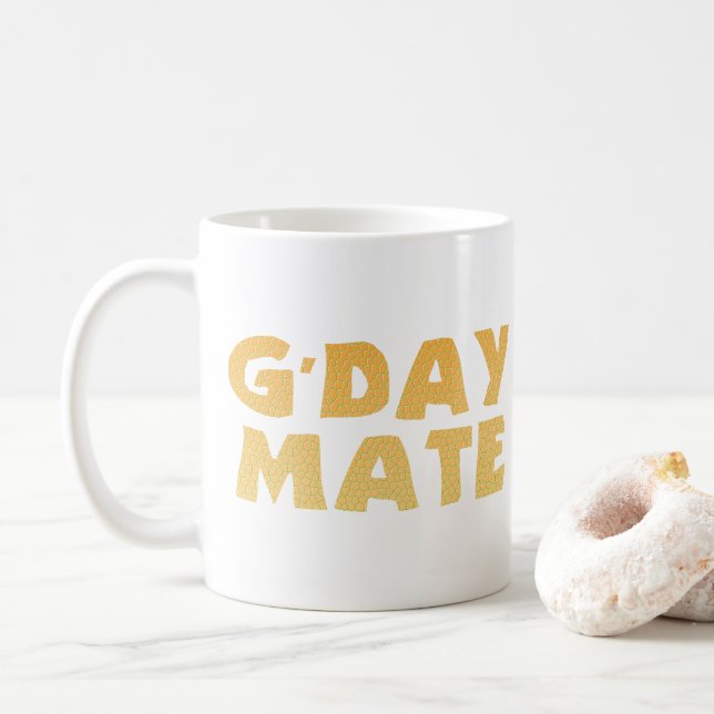 Tasse G'Day Mate (Avec donut)