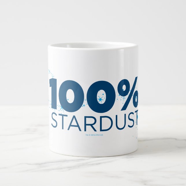 Tasse Géante 100 % de poussière d'étoile (Devant)