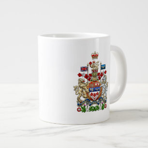 Tasse Géante [200] Armoiries du Canada [3D]