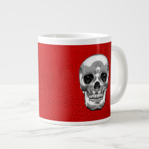 Tasse Géante [200] Crâne humain argenté