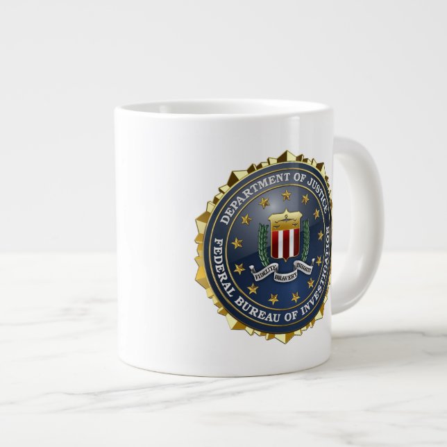 Tasse Géante [200] FBI Special Edition (Devant droit)