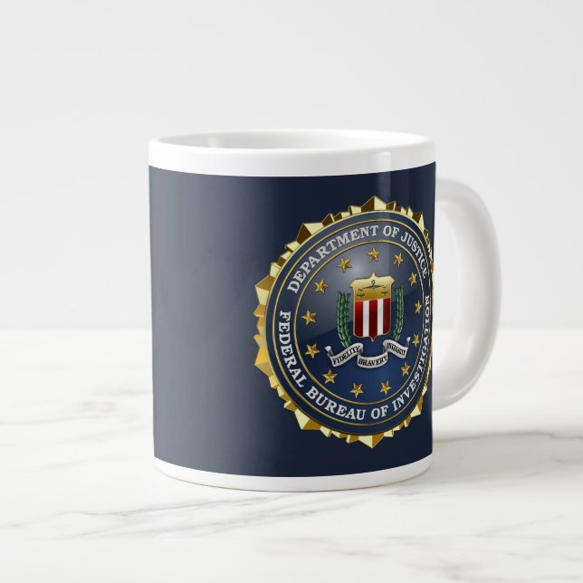 Tasse Géante [200] FBI Special Edition (Devant droit)