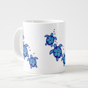 Tasse Géante 3 tortues bleues de Honu