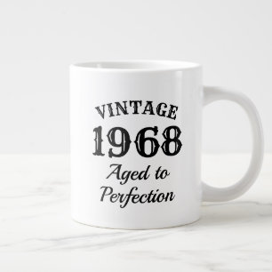 Tasse Géante 50e anniversaire 1968 cadeau pour un grand bonbon