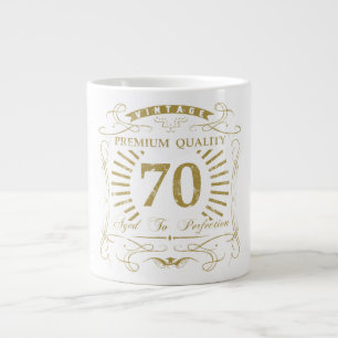 Tasse Géante 70e anniversaire Gag Gift