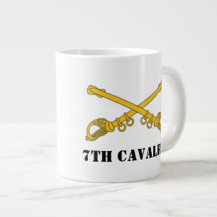 Tasse Géante 7ème La cavalerie attaquent