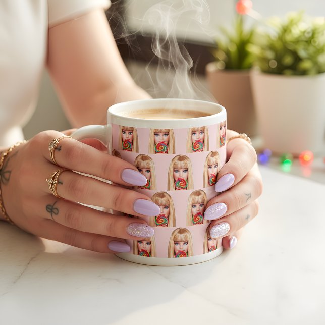 Tasse géante à café Barb (Créateur téléchargé)