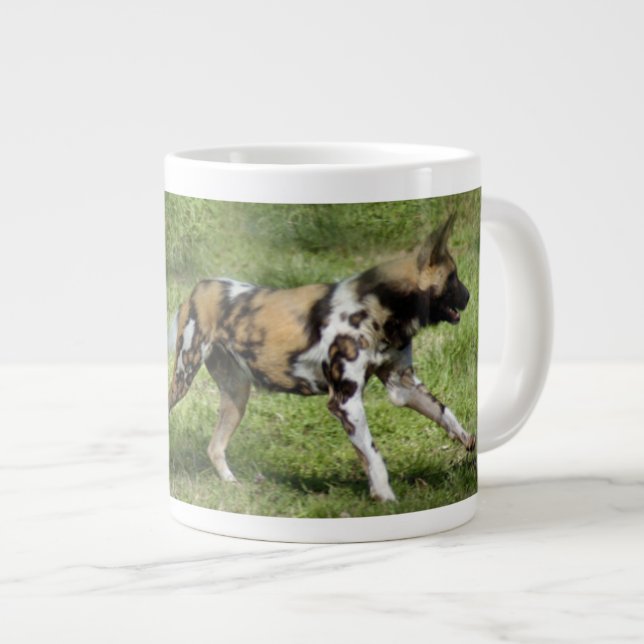 Tasse Géante afro-sauvage-chien-004 (Devant droit)