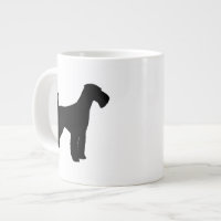 Airedale Terrier Chien race Silhouettes