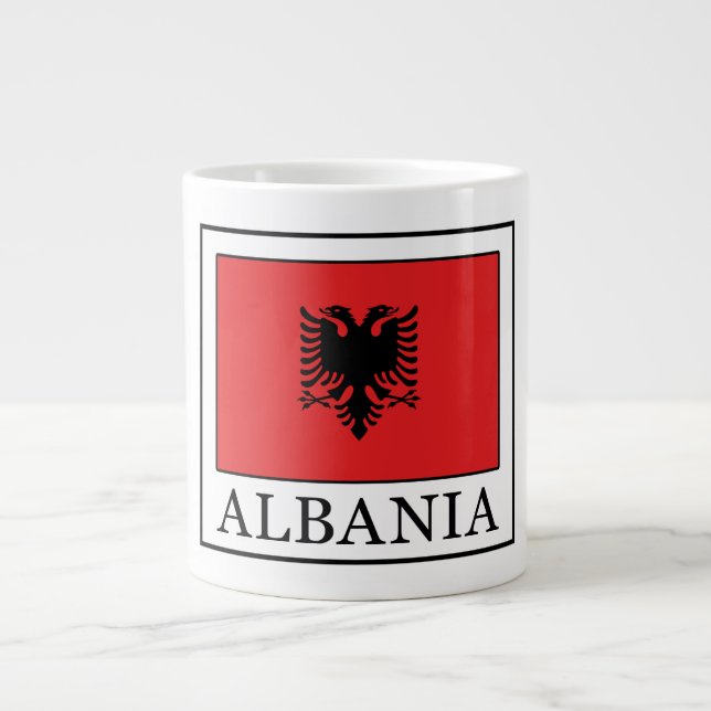 Tasse Géante Albanie (Devant)