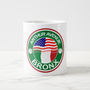 Tasse Géante Américain italien d'avenue Bronx d'Arthur