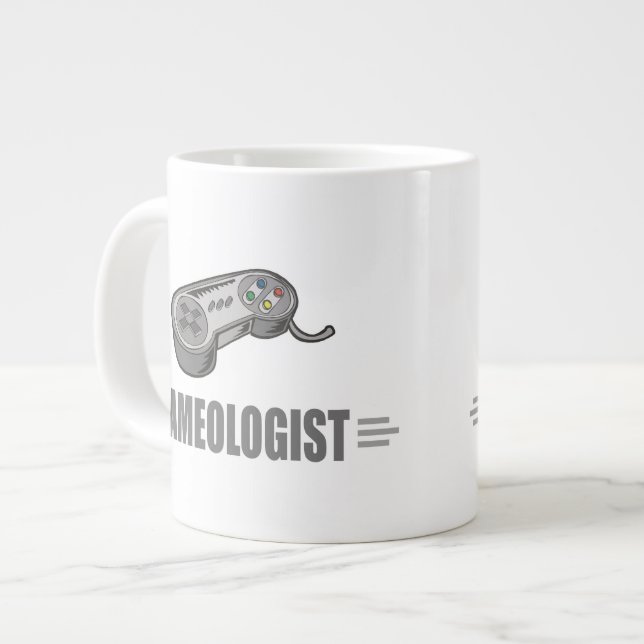 Tasse Géante Amusant jeu vidéo (Devant gauche)