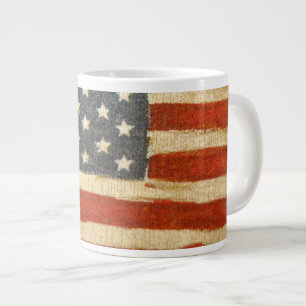 Tasse Géante Ancien drapeau américain
