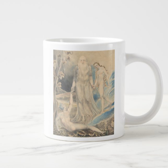 Tasse Géante Ange de la présence divine qui amène Eve à Adam (Droite)