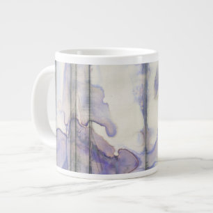 Tasse Géante Aquarelle de la liberté d'expression violente