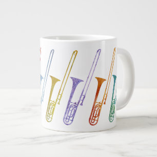 Tasse Géante Arc-en-ciel de Trombones
