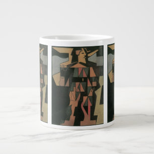 Tasse Géante Arlequin de Juan Gris, Cubisme Vintage Art