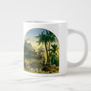 Tasse Géante Art populaire victorien vintage, l'Arche de Noé pa