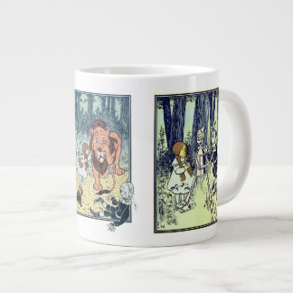Tasse Géante Assistant vintage de Oz, Divers personnages de liv