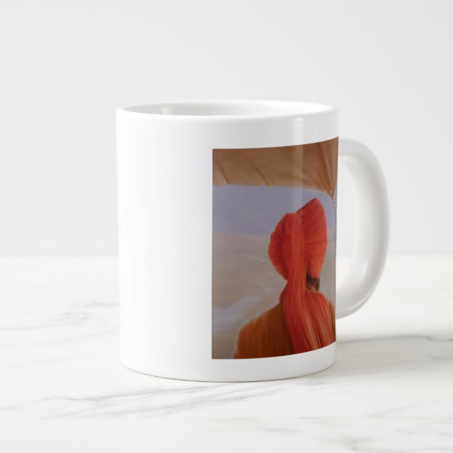 Tasse Géante Backview turbané avec tenting (Devant droit)