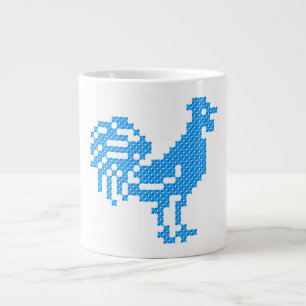 Tasse Géante Blue Rooster