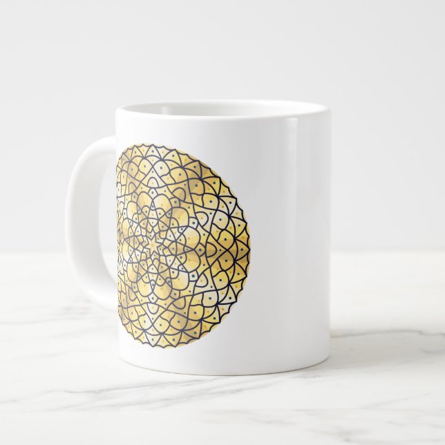 Tasse Géante Boug de spécialité solaire céleste (Devant gauche)