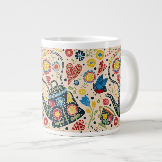Tasse Géante Bouge Jumbo Tea Time pour usages multiples (Devant droit)