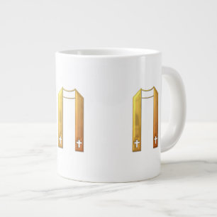 Tasse Géante Boule liturgique "3D" dorée