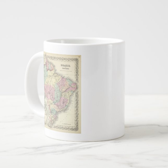 Tasse Géante Brésil Et Guayana (Devant gauche)