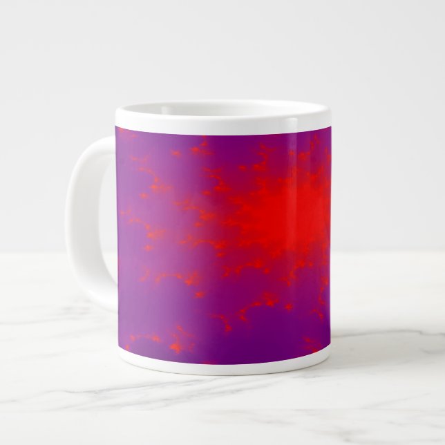 Tasse Géante Brûler la boue de galaxie (Devant gauche)