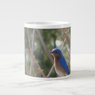 Tasse Géante Café Mugg d'oiseau bleu