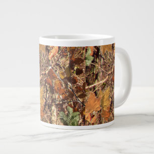 Tasse Géante Camouflage de Chasseur en automne
