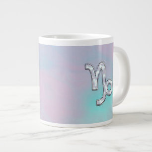 Tasse Géante Capricorn Zodiac signe sur Mère style perle