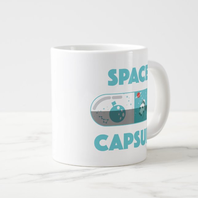 Tasse Géante Capsule spatiale (Devant droit)