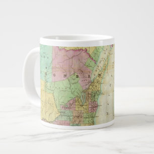 Tasse Géante Carte de l'État du Michigan