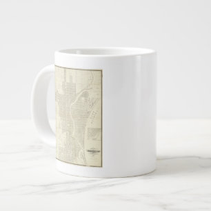 Tasse Géante Carte de Milwaukee