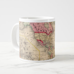 Tasse Géante Carte du scénario du World Mercator par Mitchell