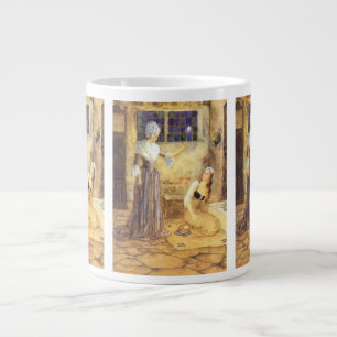 Tasse Géante Cendrillon de conte de fée vintage avec la fée mar
