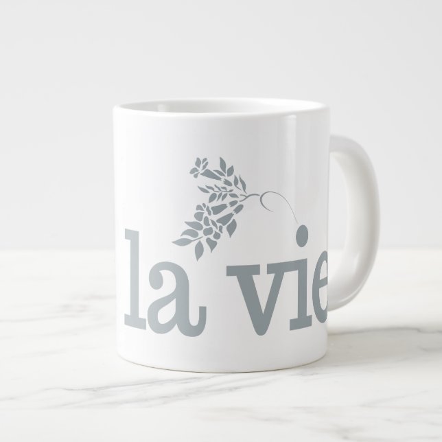 Tasse Géante C'est La Vie (Devant droit)