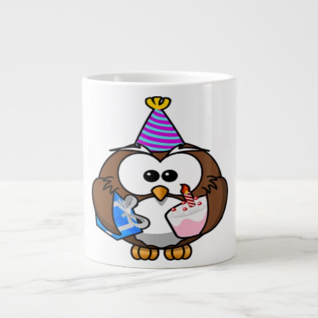 TASSE GÉANTE "C'EST MON ANNIVERSAIRE" (Devant)