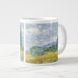 Tasse Géante Champ blé avec Cypress Van Gogh Art