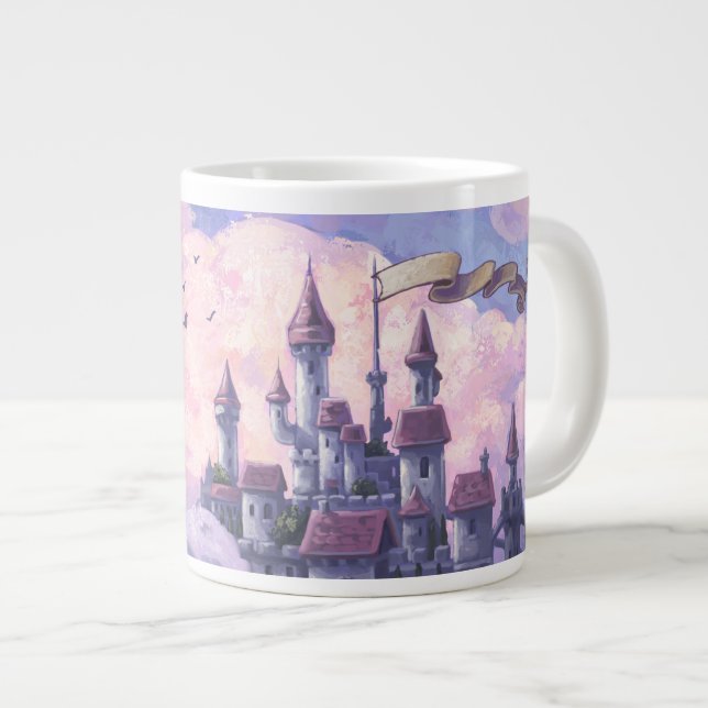 Tasse Géante Château Licorne (Devant droit)