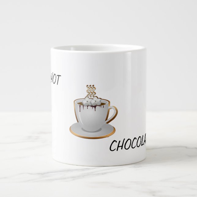Tasse Géante Chocolat Chaud (Devant)