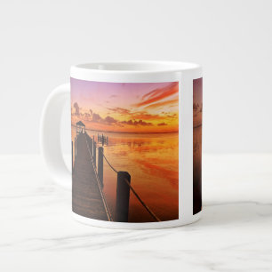 Tasse Géante Ciel de coucher du soleil