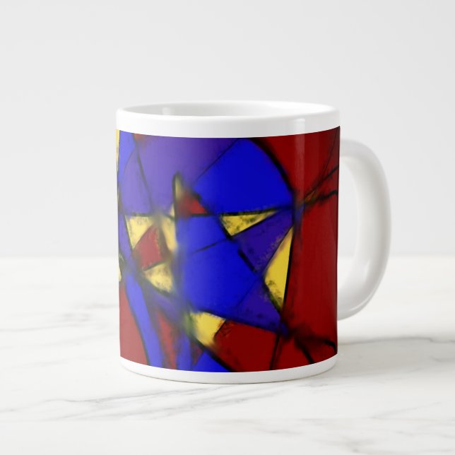Tasse Géante Comic Love (Devant droit)