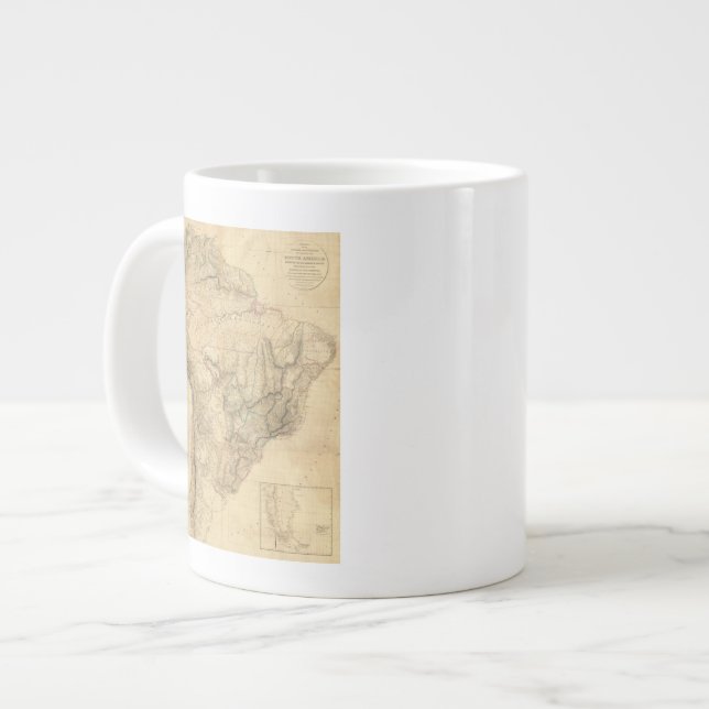 Tasse Géante Composite Amérique du Sud 4 (Devant gauche)