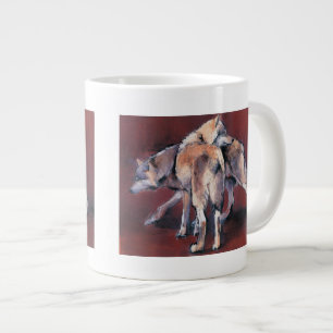 Tasse Géante Composition 2001 en loup