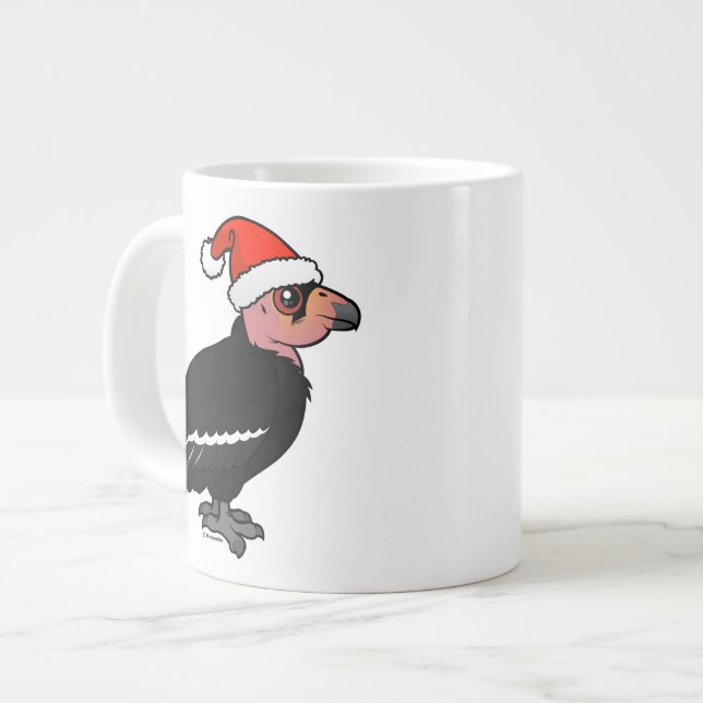 Tasse Géante Condor de Noël en Californie (Devant gauche)