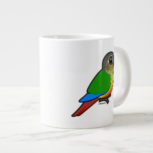 Tasse Géante Conure à côté jaune
