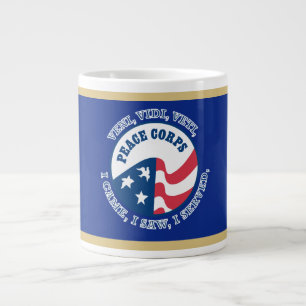 Tasse Géante Corps de la paix Bouclier VVV
